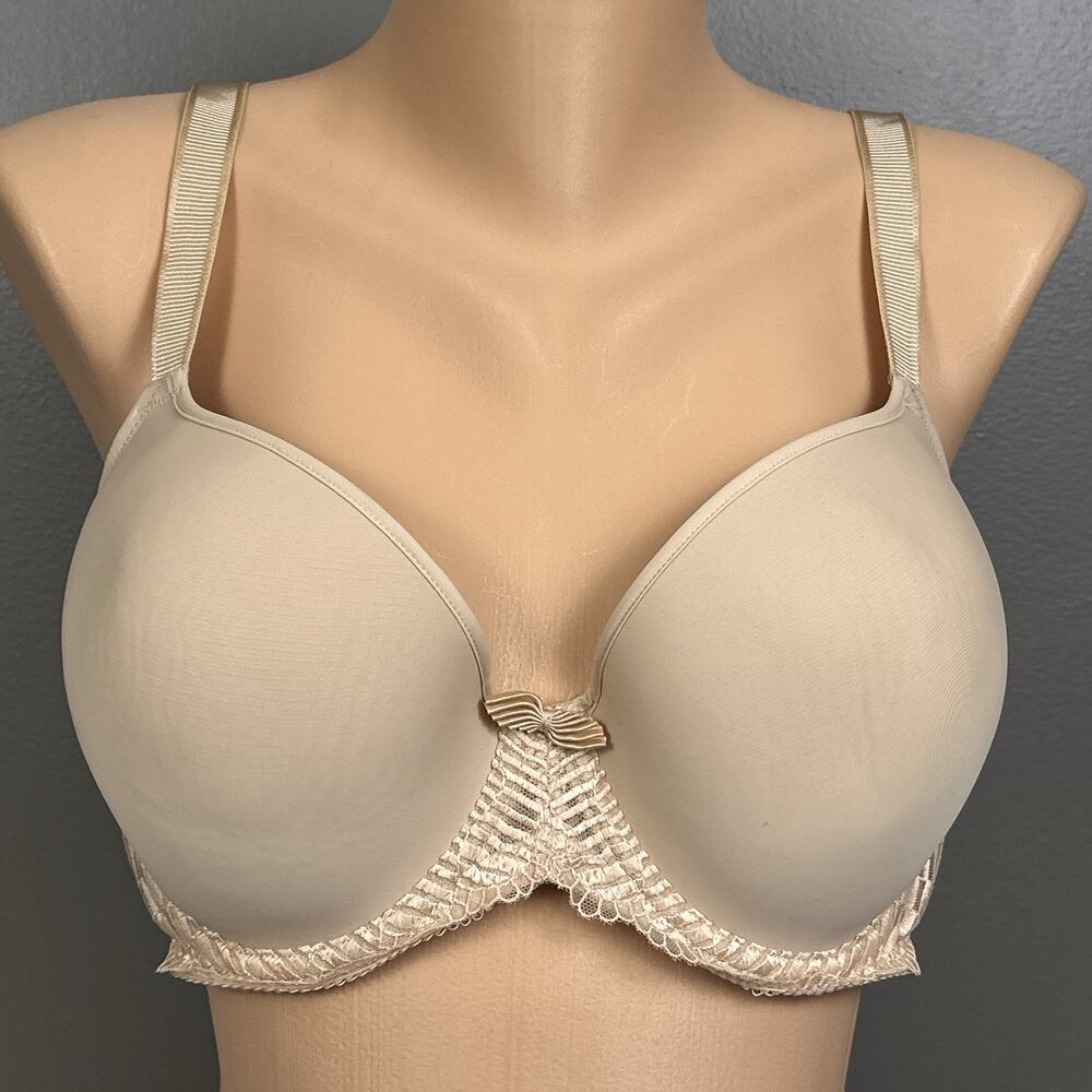 Wacoal Women's La Femme Underwire T-Shirt Bra 38DD 853117 Sand Beige Lined